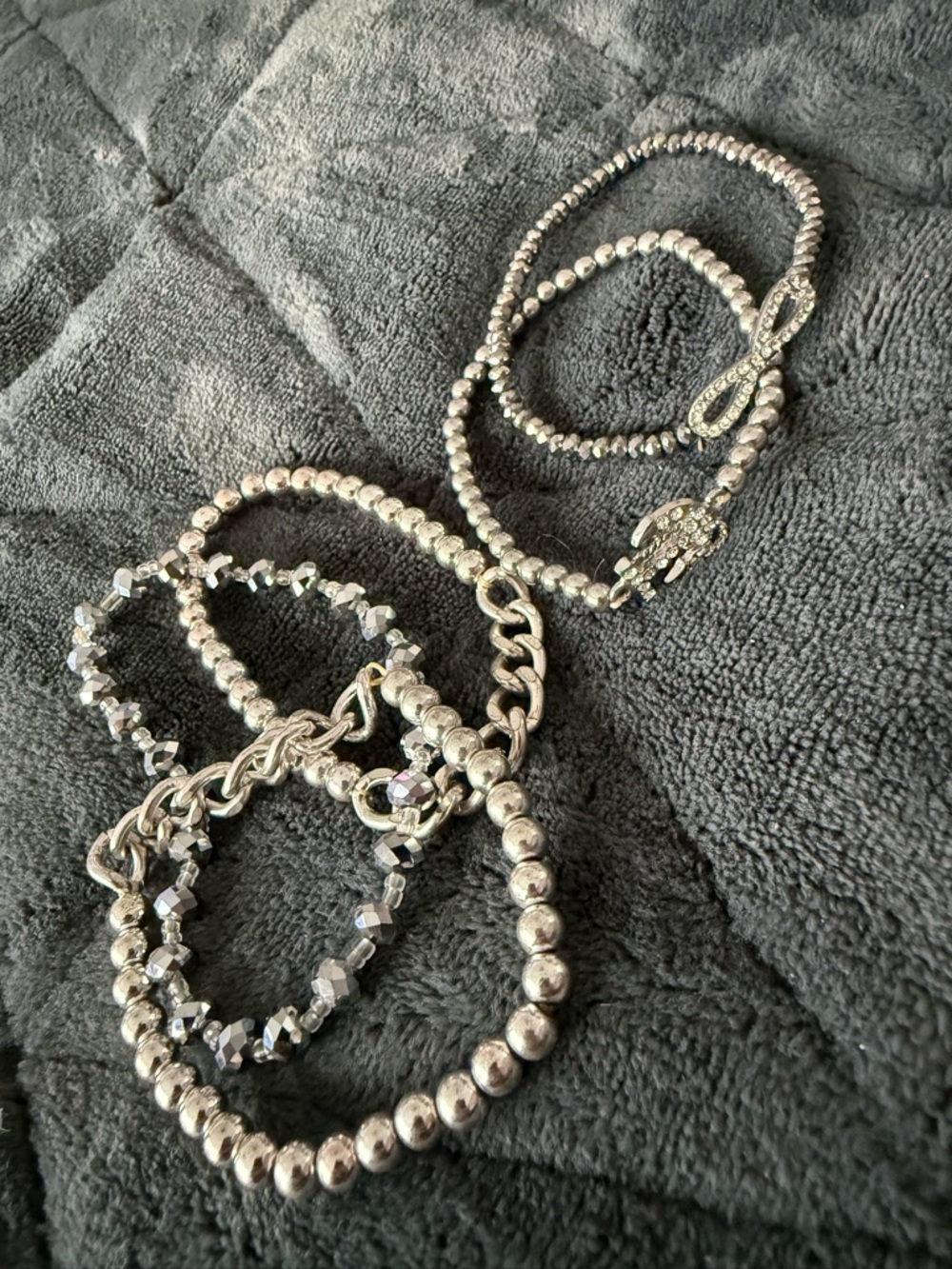 Stretchy Bracelet Stack Set - Picture 2 of 12
